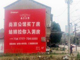 建始墙体广告在乡镇、农村市场的媒体优势