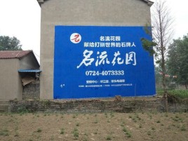 建始农村墙体广告的长尾效应