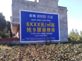 建始墙体广告的好处