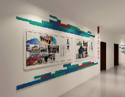 建始企业文化墙用什么材料好？