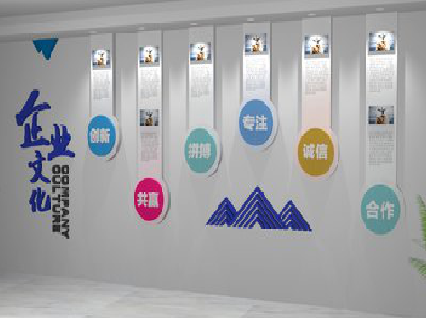 建始企业文化墙需要传递什么办公文化？