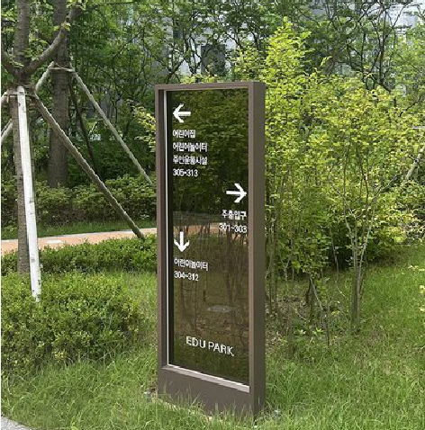 建始园区指示牌安排到位，指路清晰，出行不迷路。